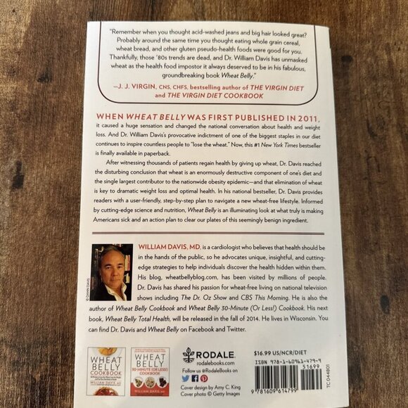 Wheat Belly : Lose the Wheat, Lose the Weight, and Find Your Path Back to Health - Picture 5 of 9